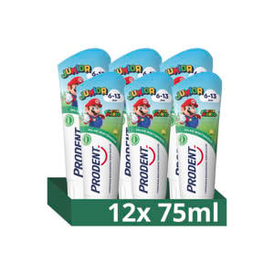 6-13 jaar Super Mario tandpasta - 12 x 75 ml