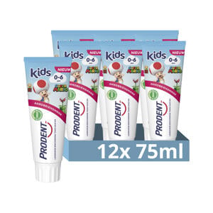 0-6 jaar Super Mario tandpasta - 12 x 75 ml