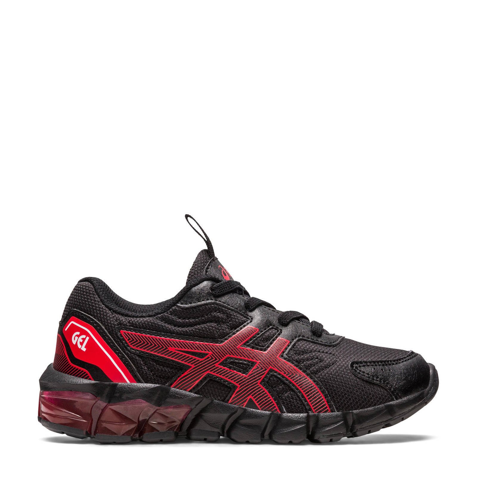 ASICS Gel Quantum 90 sneakers zwart rood wehkamp