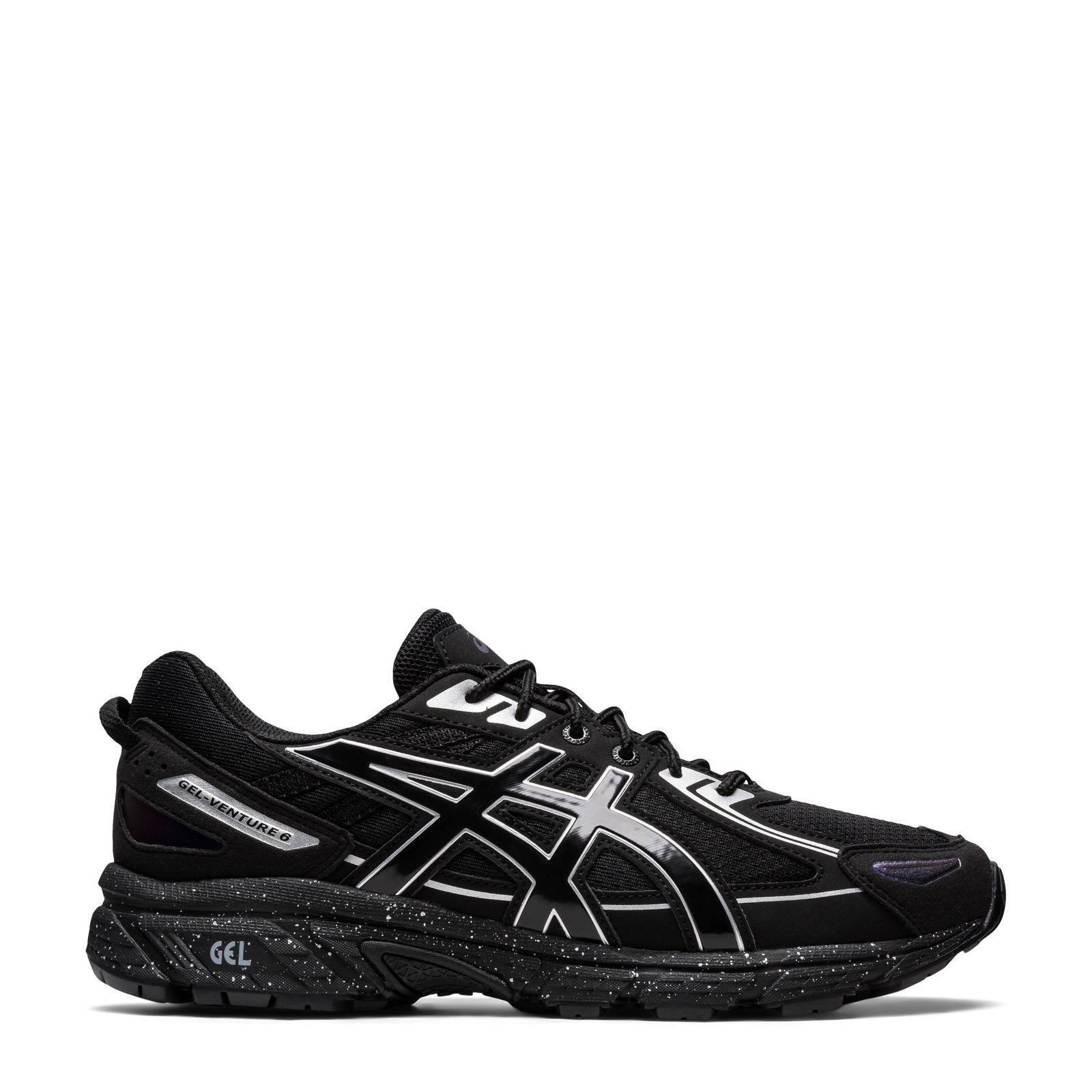 Asics sneakers dames zwart on sale