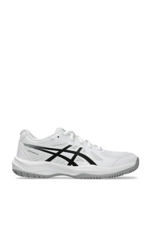 Upcourt 6 zaalsportschoenen wit/zwart