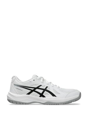 Upcourt 6 zaalsportschoenen wit/zwart