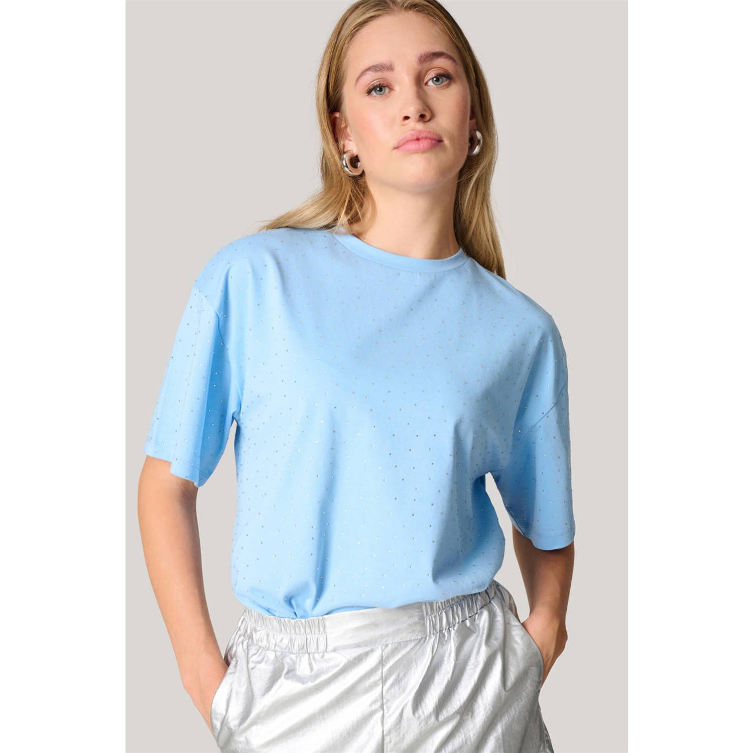 Shoeby T-shirt lichtblauw