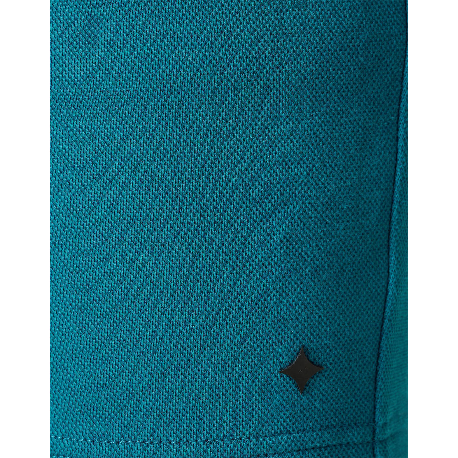 Shoeby regular fit short met logo donkergroen