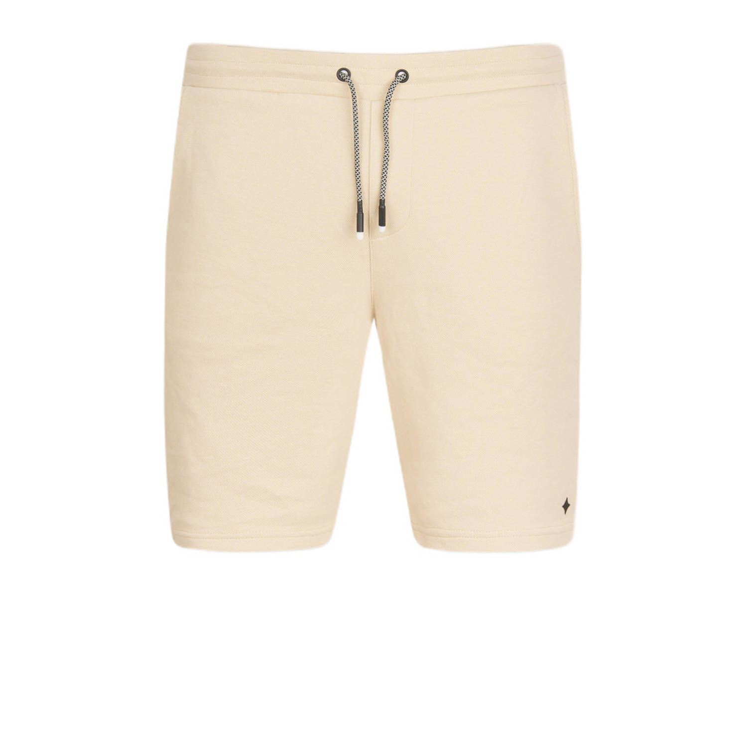 Shoeby regular fit short met logo beige