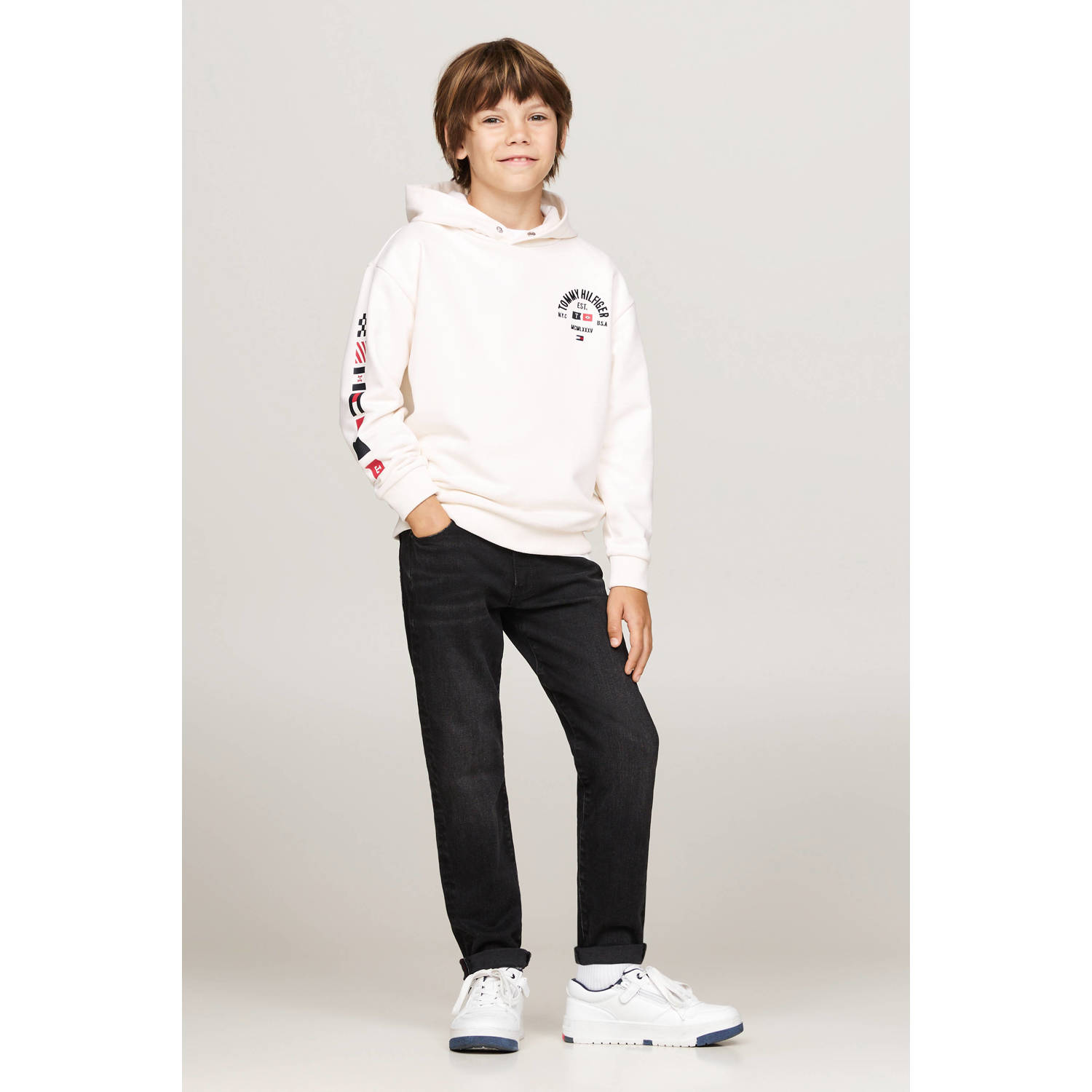 Tommy Hilfiger hoodie ecru