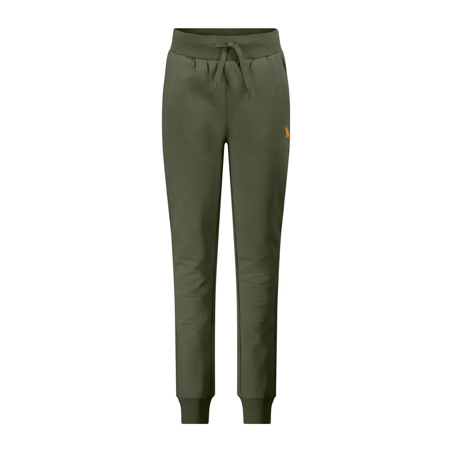 TYGO & vito slim fit joggingbroek Boaz tijmgroen
