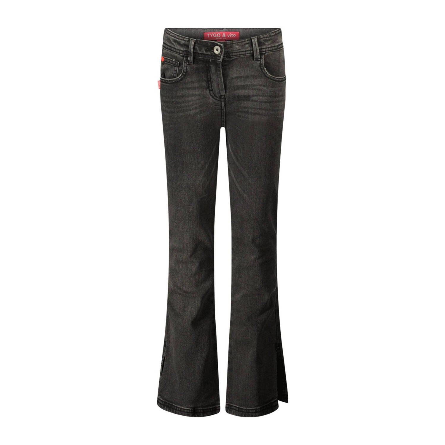 TYGO & vito flared jeans Poppy mid grey denim