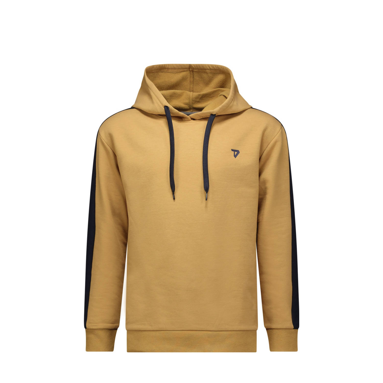 TYGO & vito NextGen hoodie Dover met backprint geelzand zwart