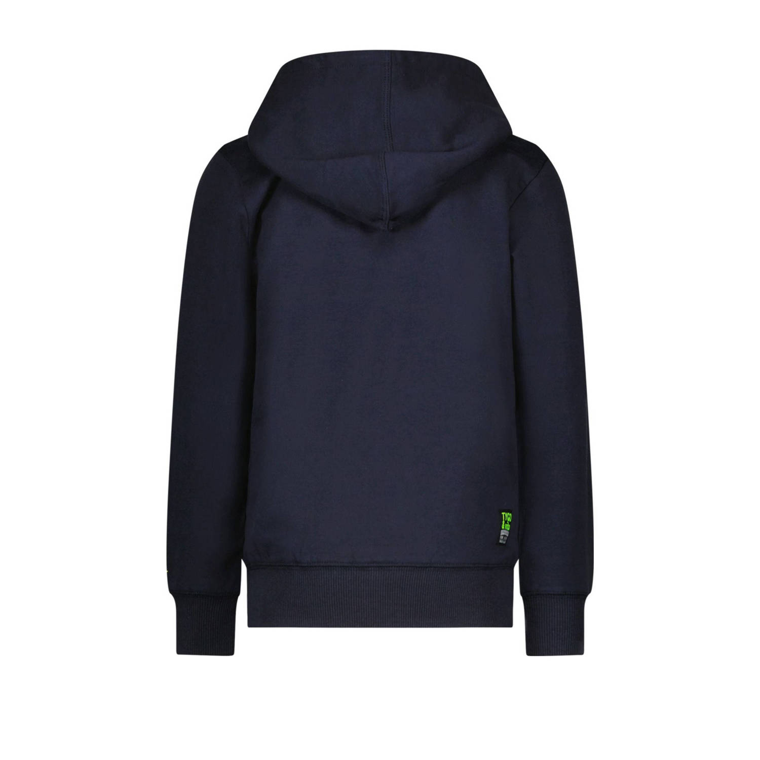 TYGO & vito hoodie Hugo met tekst donkerblauw