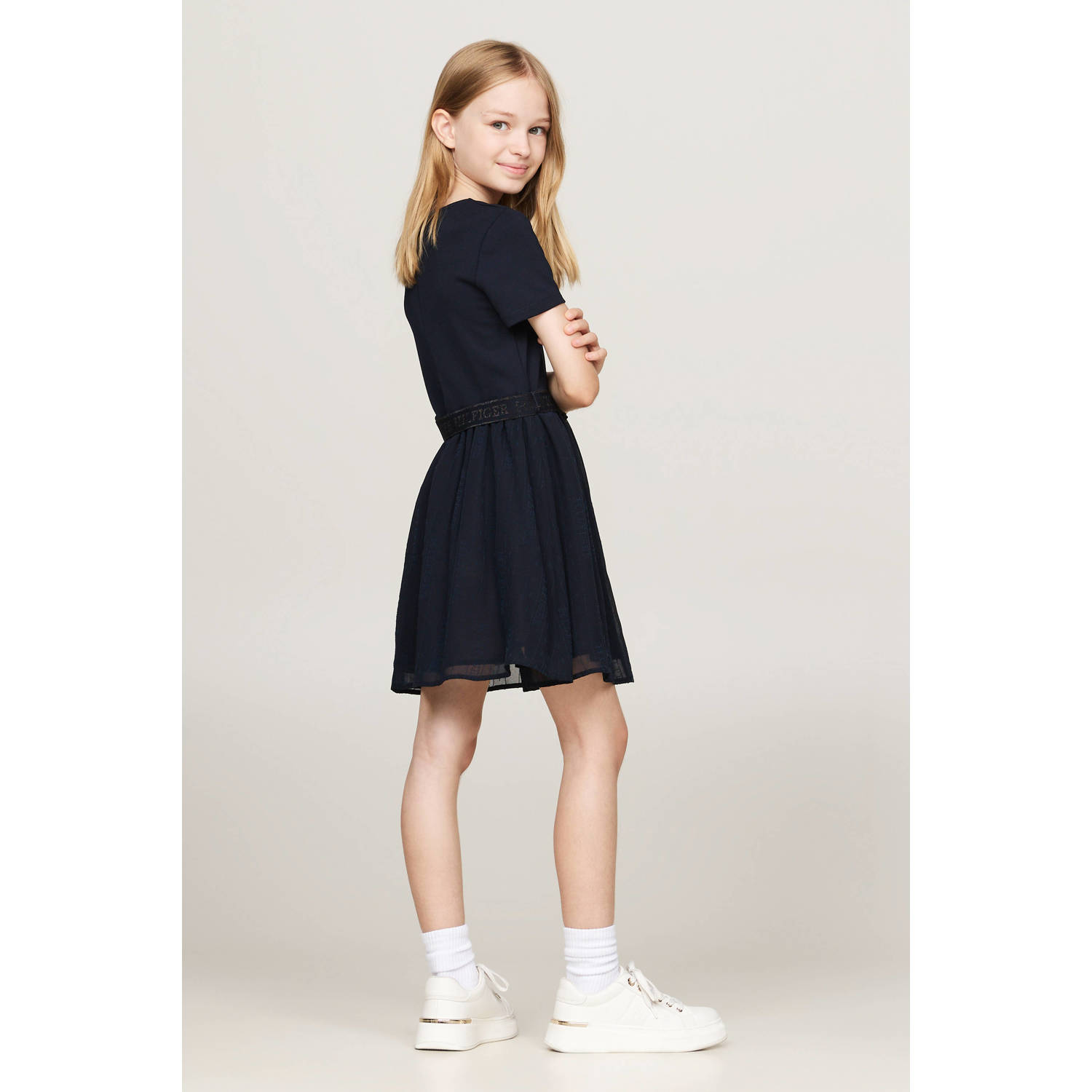 Tommy Hilfiger jurk donkerblauw