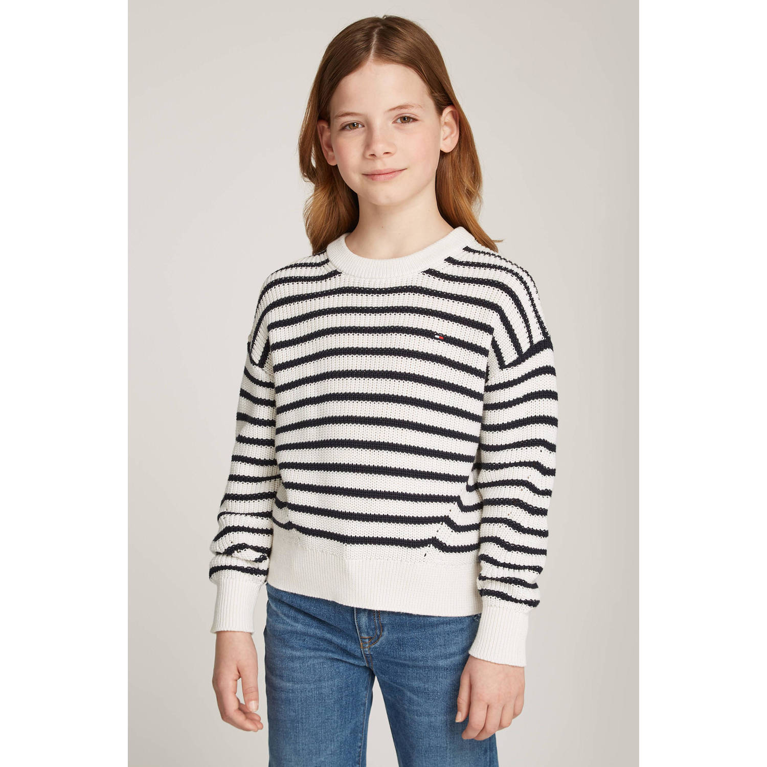 Tommy Hilfiger gebreide trui wit