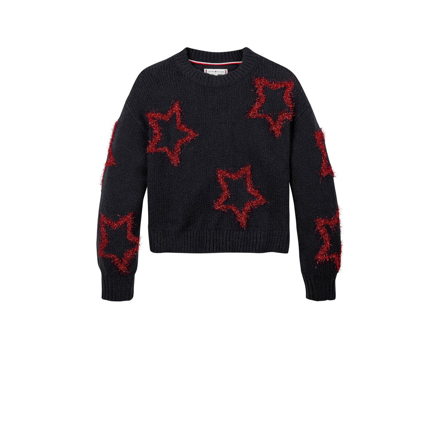 Tommy Hilfiger gebreide trui blauw