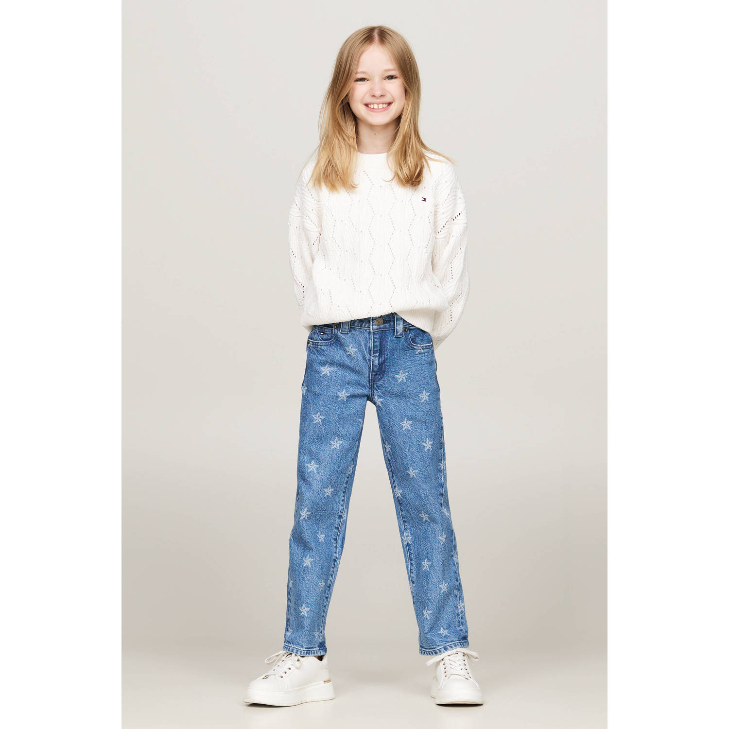 Tommy Hilfiger regular fit jeans met sterren aopstars