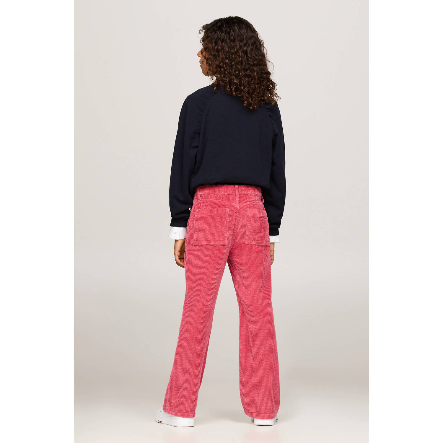 Tommy Hilfiger corduroy broek roze