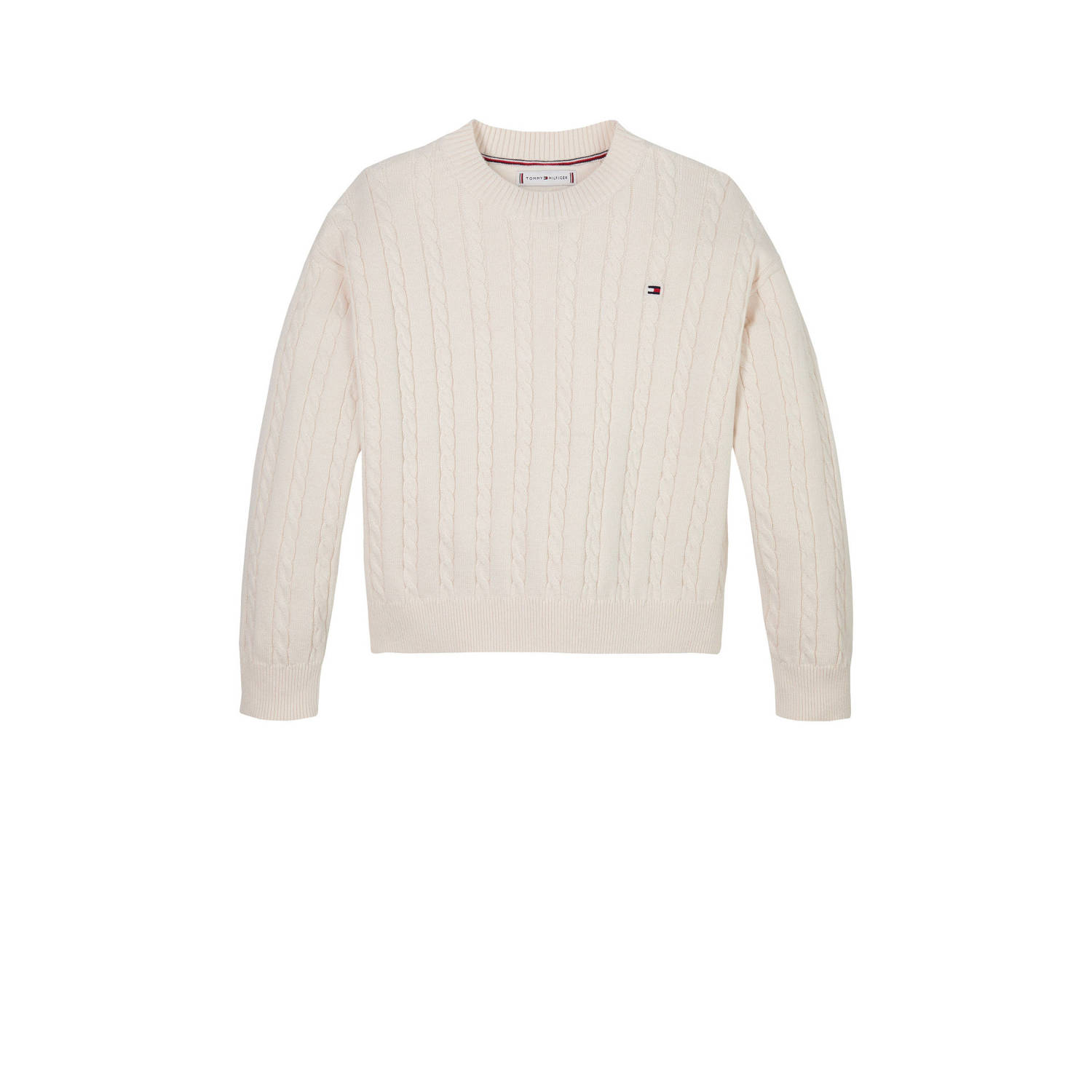 Tommy Hilfiger Teens Gebreide pullover met logostitching