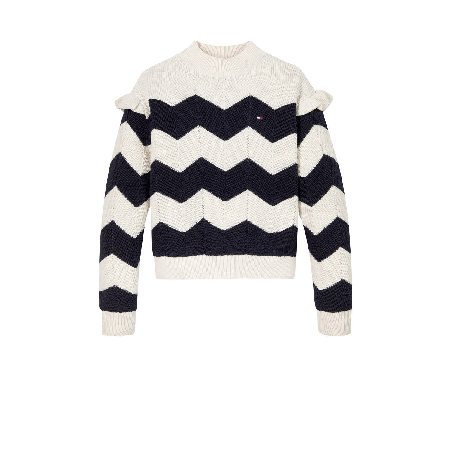 Tommy Hilfiger gebreide trui ivoor