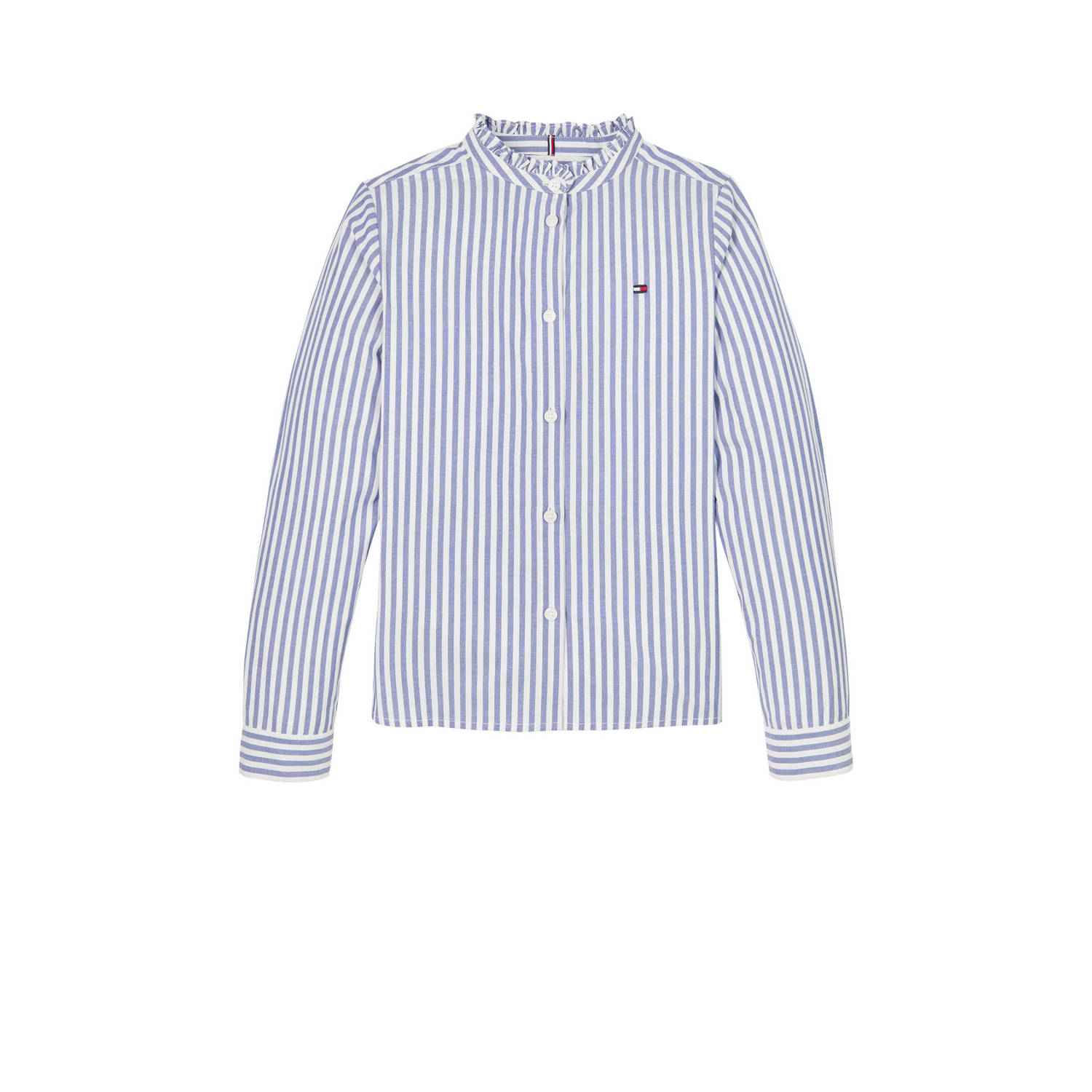 Tommy Hilfiger gestreepte blouse blauw wit