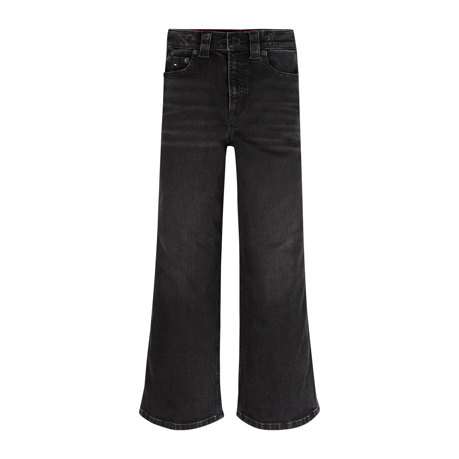 Tommy Hilfiger high waist flared jeans black denim