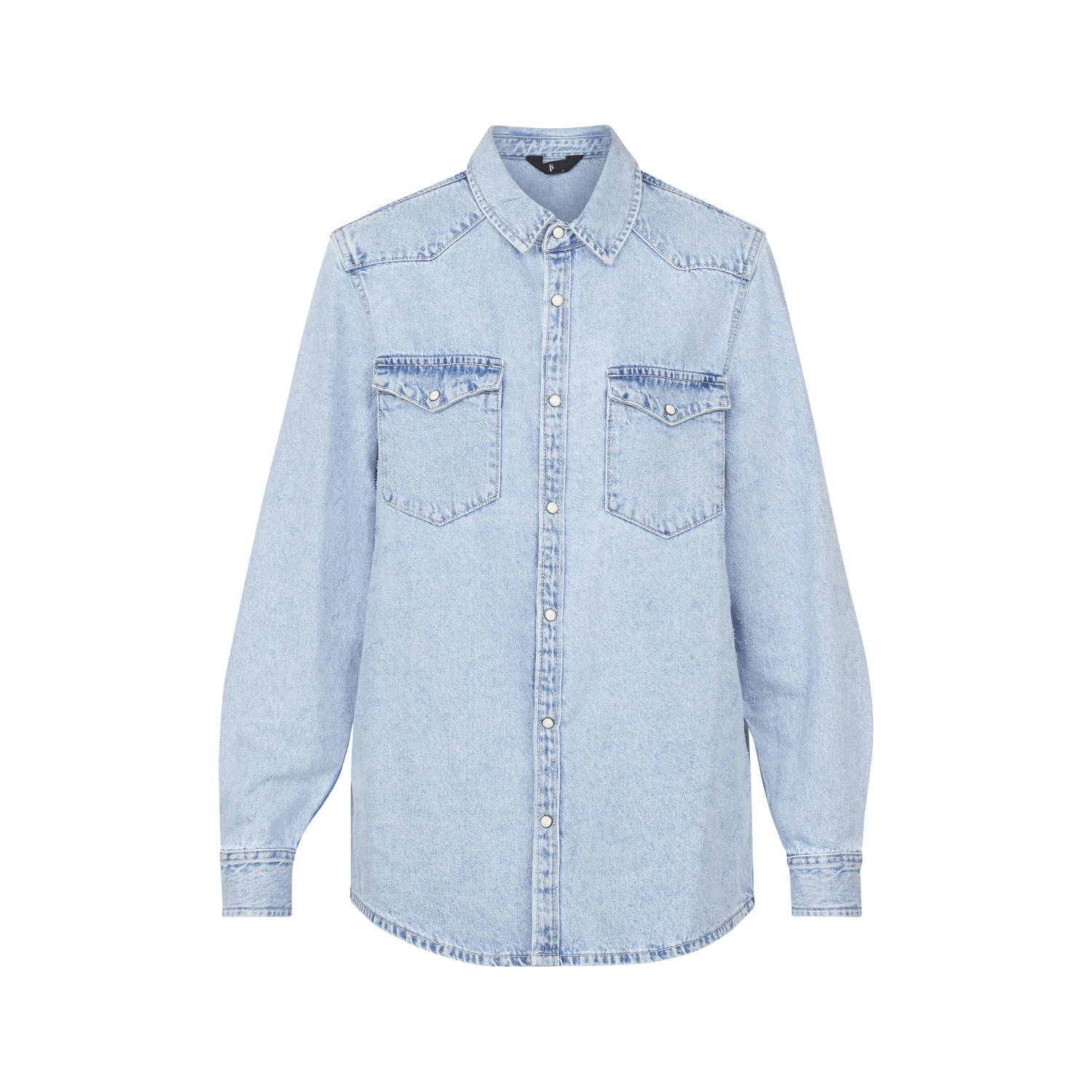 SisterS Point blouse light blue denim