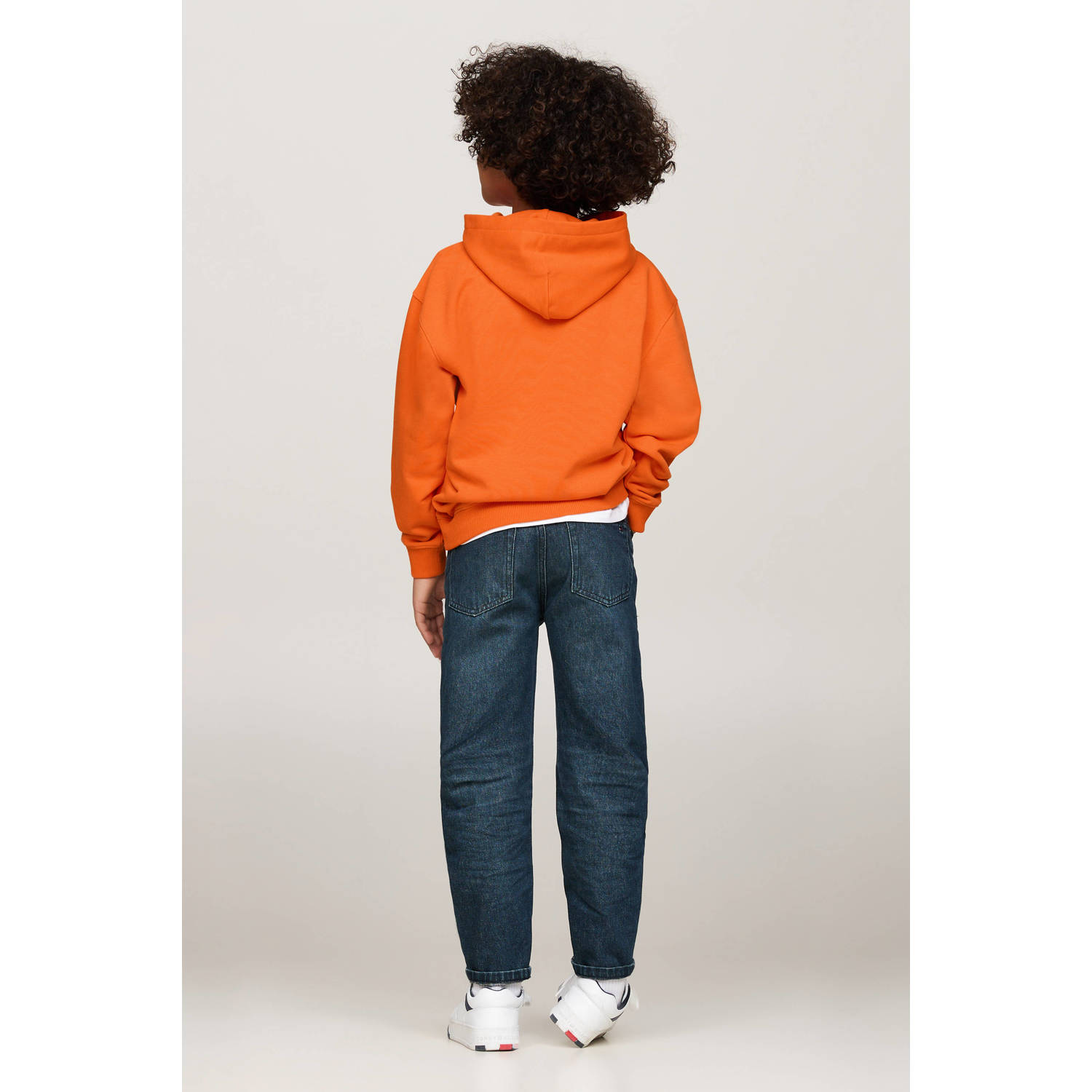 Tommy Hilfiger hoodie oranje