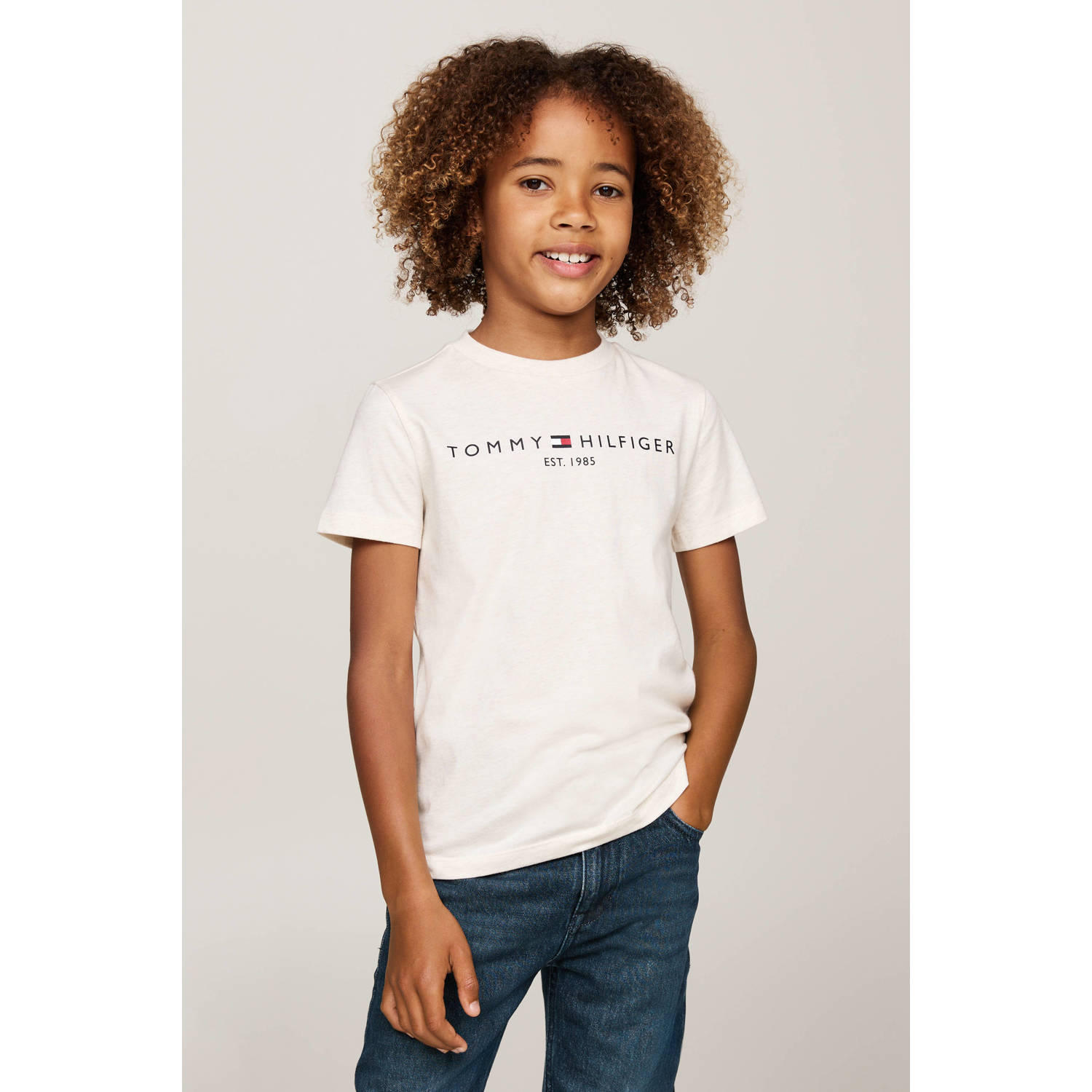 Tommy Hilfiger T-shirt U ESSENTIAL met logo