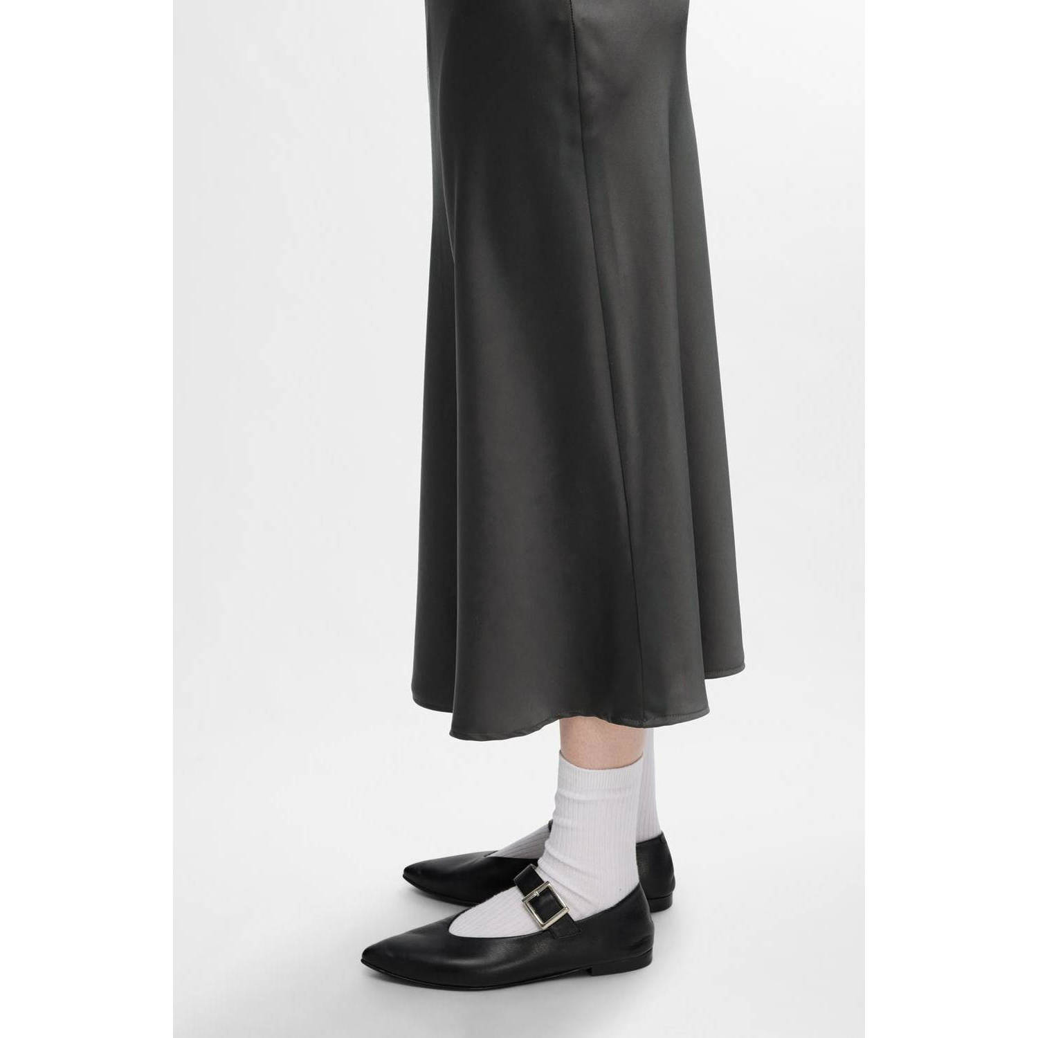 Selected Femme Midirok met ritssluiting opzij model 'LENA'