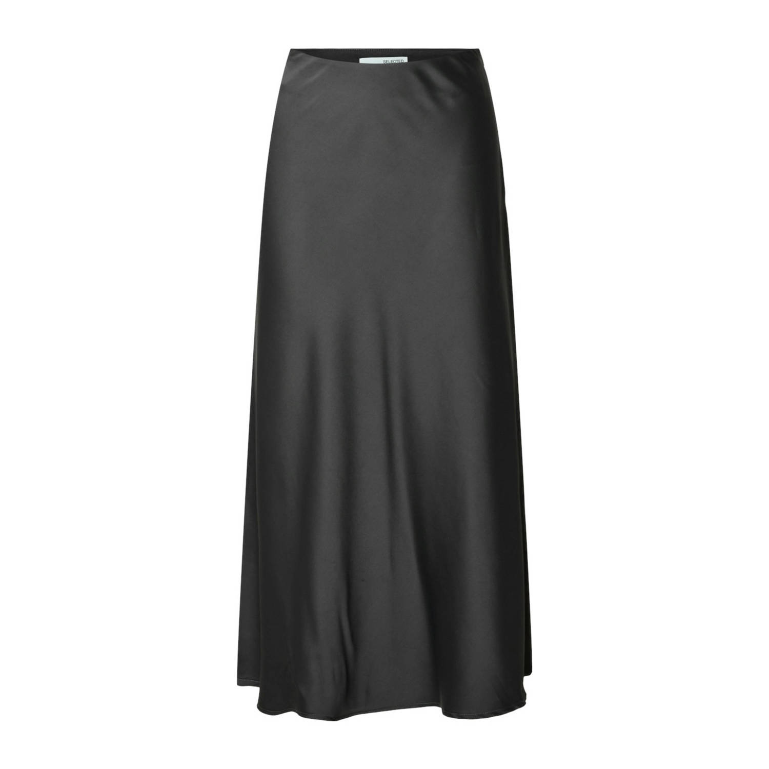 SELECTED FEMME midi rok zwart