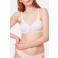 Triumph voorgevormde T-shirt-bh met beugel Modern Lace wit