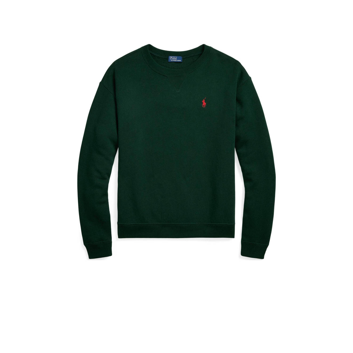 Polo Ralph Lauren Oversized gebreide pullover met labelstitching