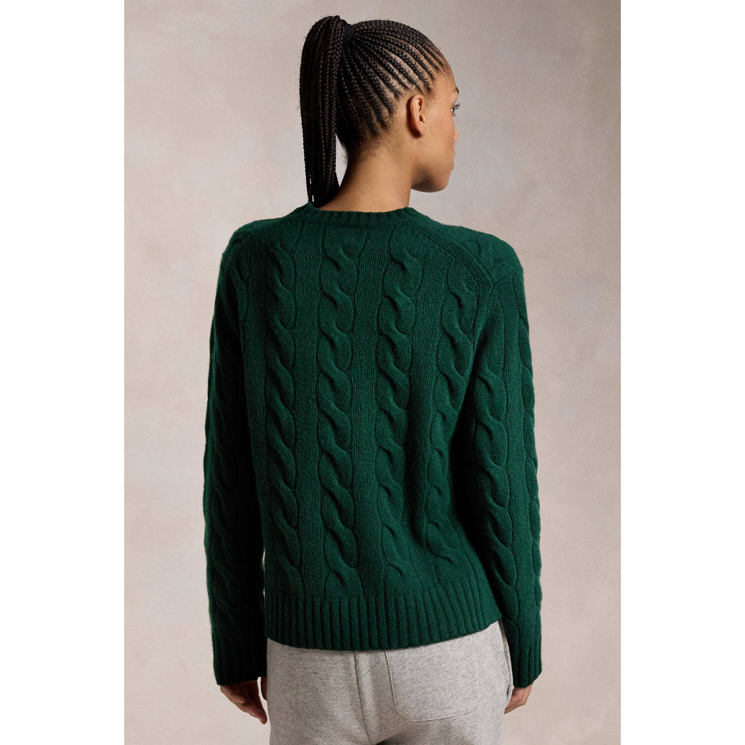 POLO Ralph Lauren wol gebreide trui groen