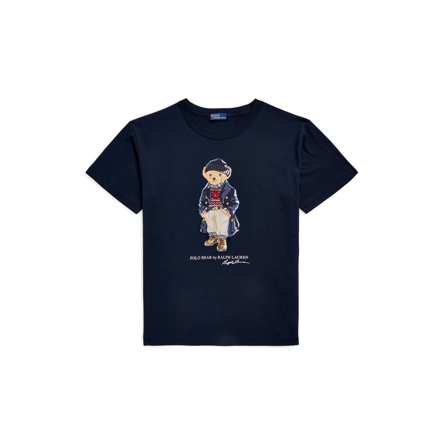 Ralph Lauren shirts & tops NVL bear tee short sleeve Tsh Blue Dames