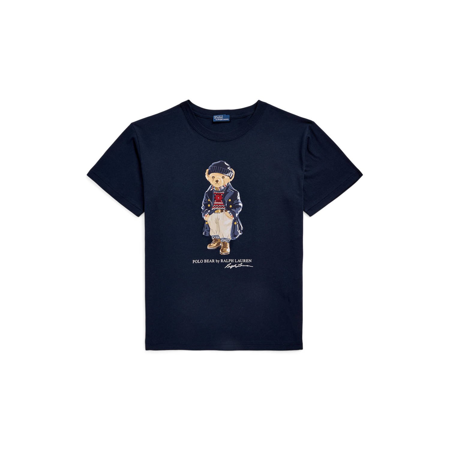 Ralph Lauren shirts & tops NVL bear tee short sleeve Tsh Blue Dames