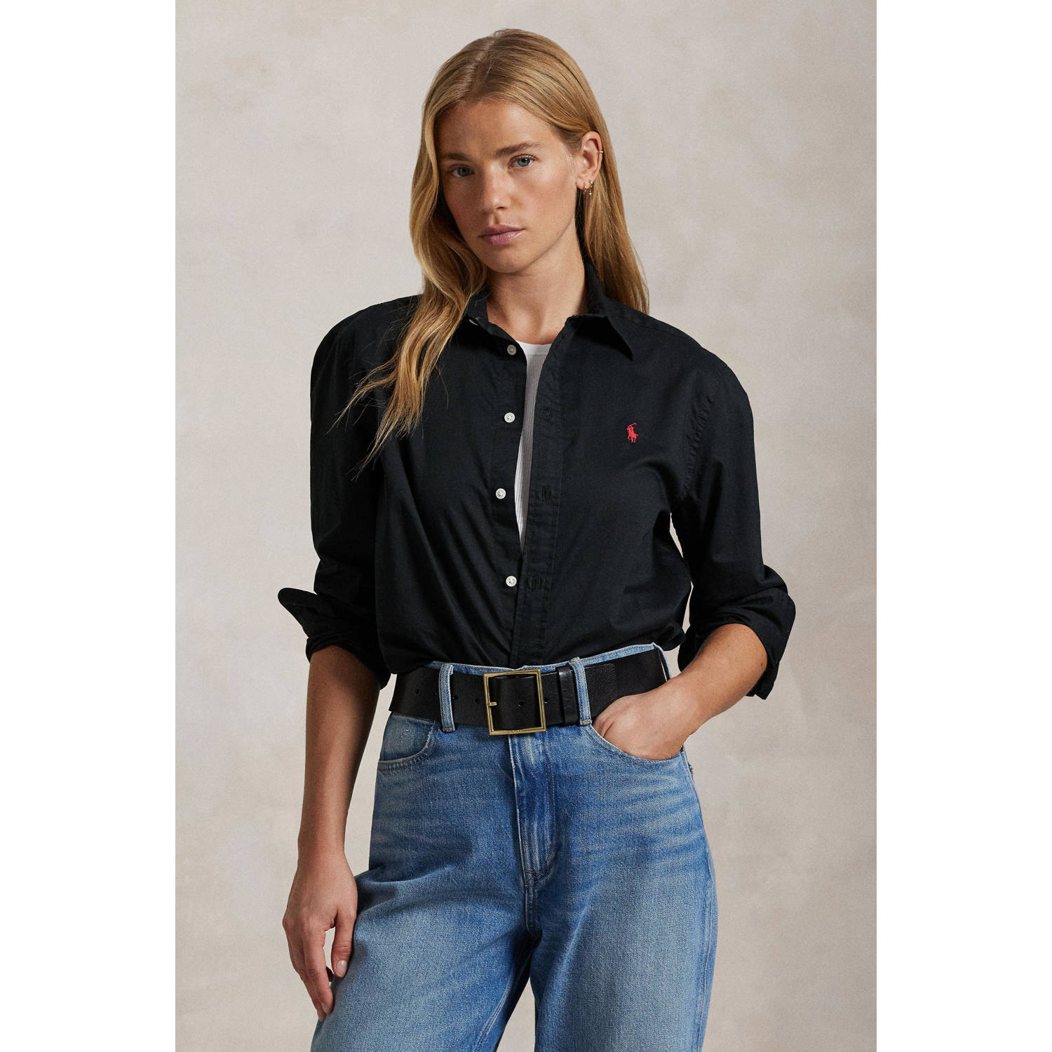 POLO Ralph Lauren blouse met logo
