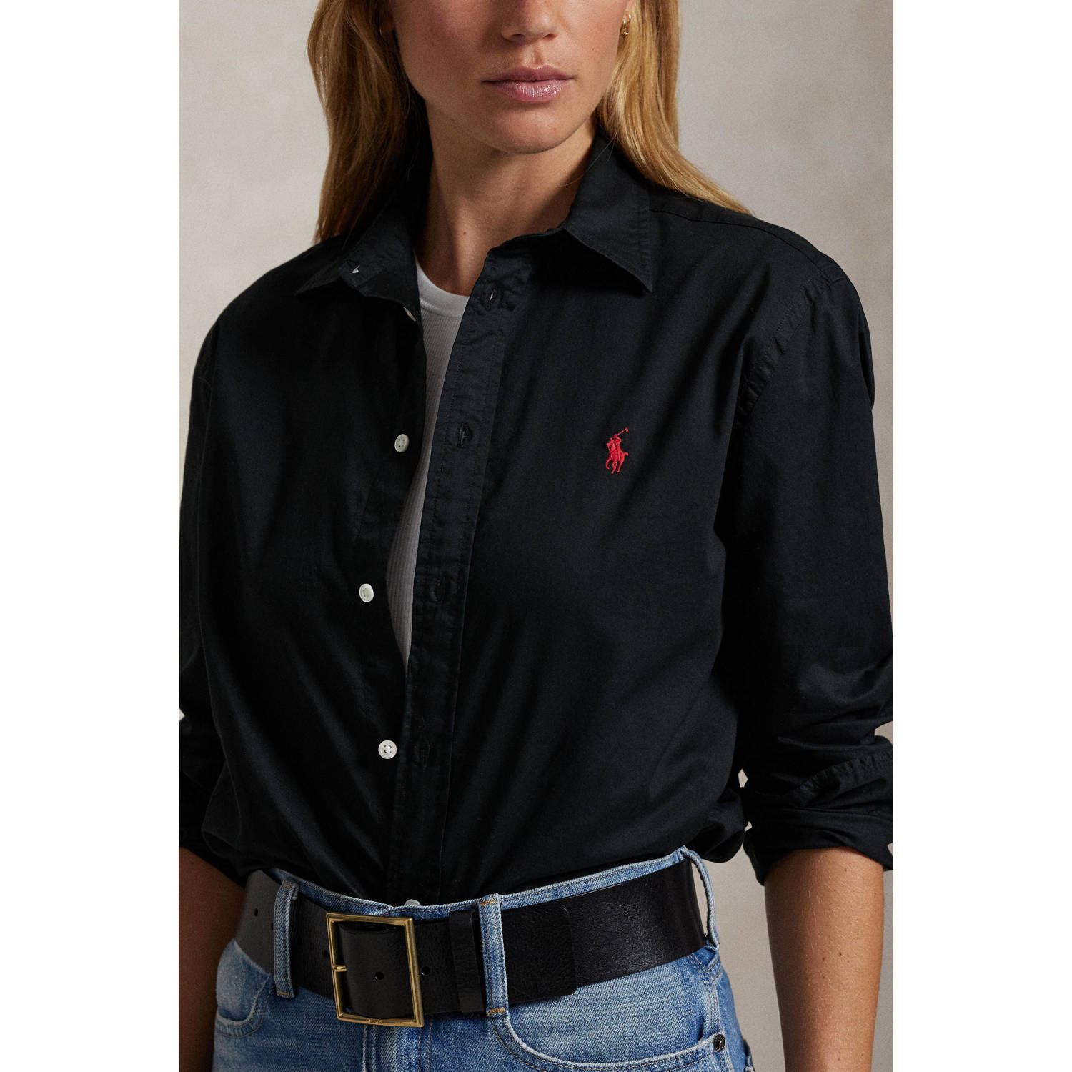 POLO Ralph Lauren blouse met logo