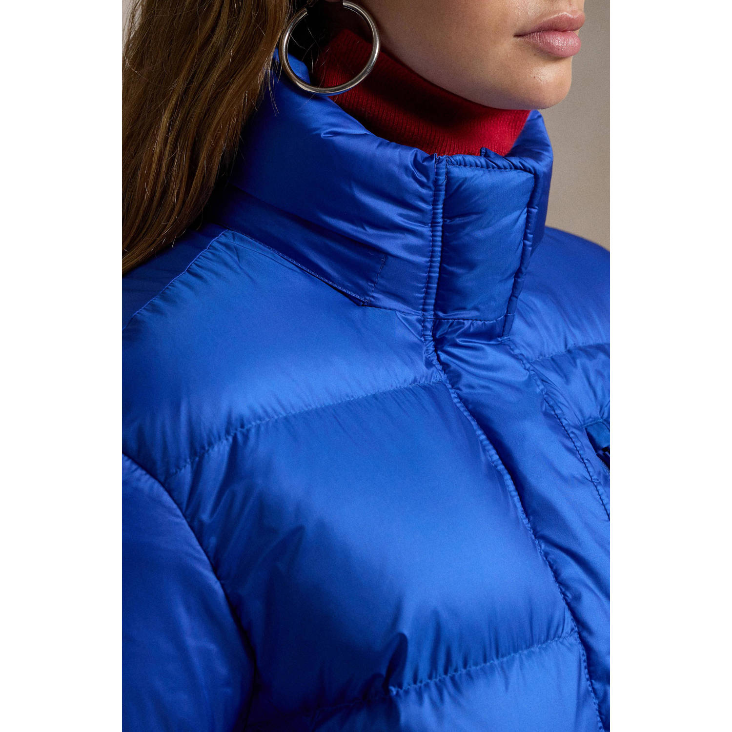 POLO Ralph Lauren gewatteerde winterjas blauw