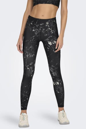sportlegging ONPRYA-2-SPACE zwart/wit