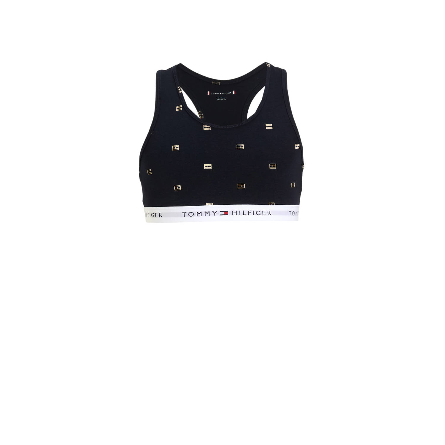 Tommy Hilfiger BH top set van 2 donkerblauw lichtroze