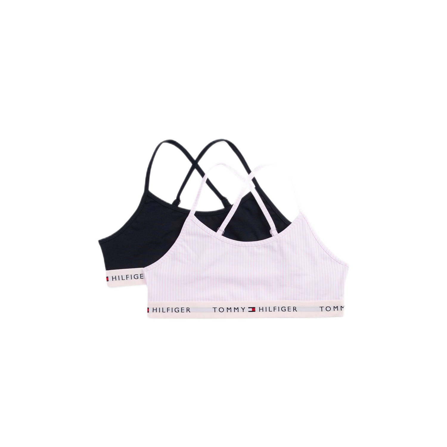 Tommy Hilfiger Underwear Bralette 2PK STRAPPY BRALETTE PRINT (set 2-delig 2 stuks)