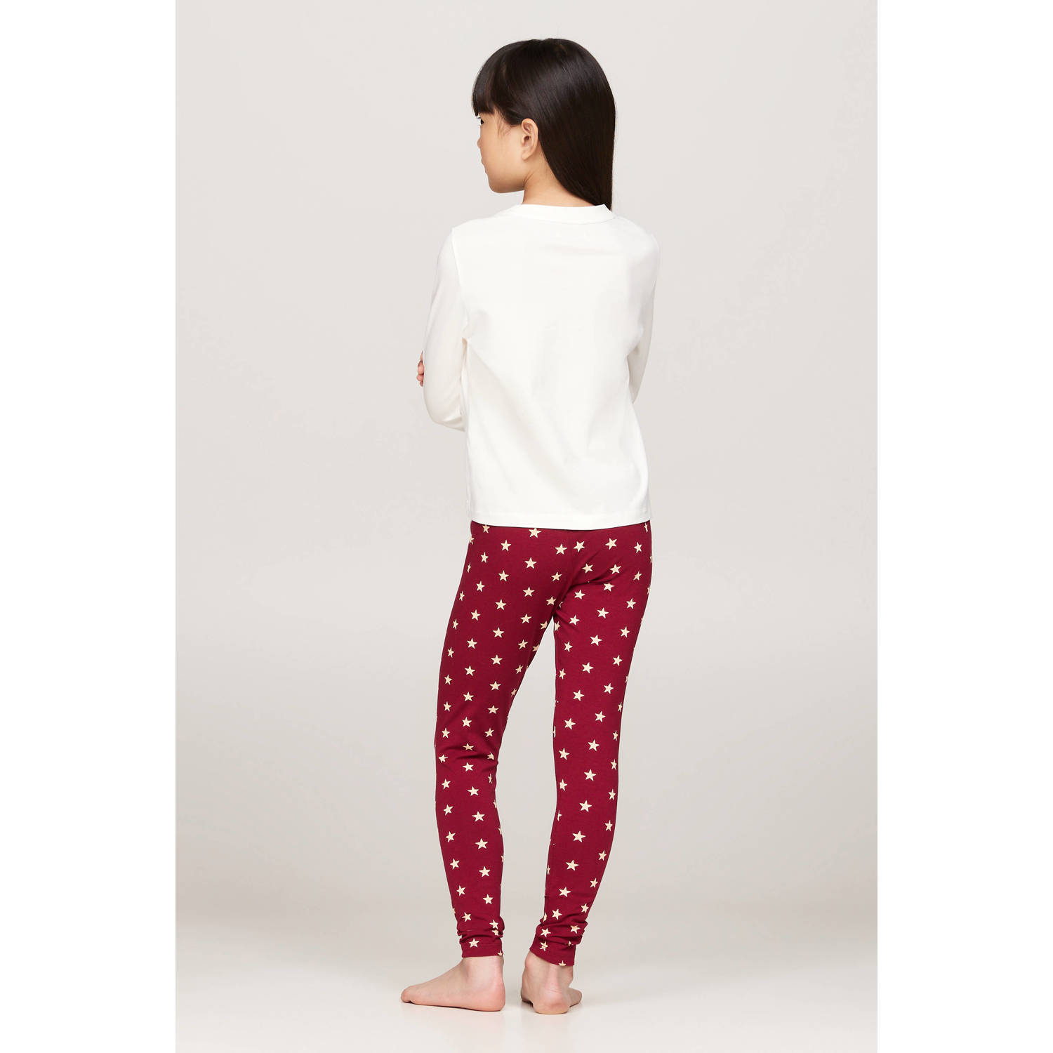 Tommy Hilfiger pyjamaset rood wit