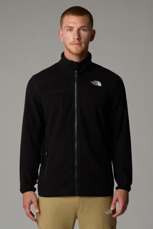 fleece vest Glacier zwart