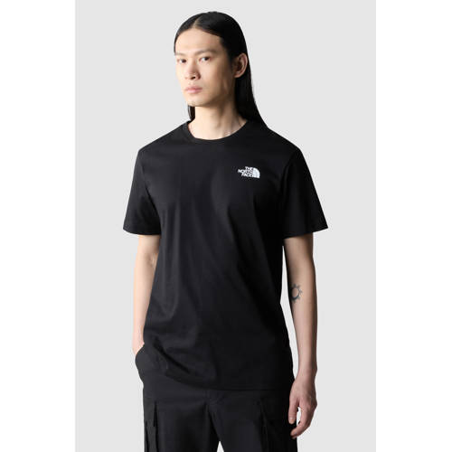 The North Face T-shirt Redbox met backprint zwart afbeelding