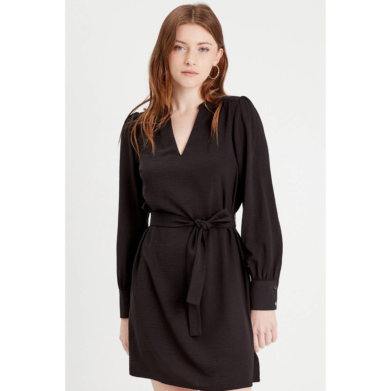 Cache blousejurk zwart