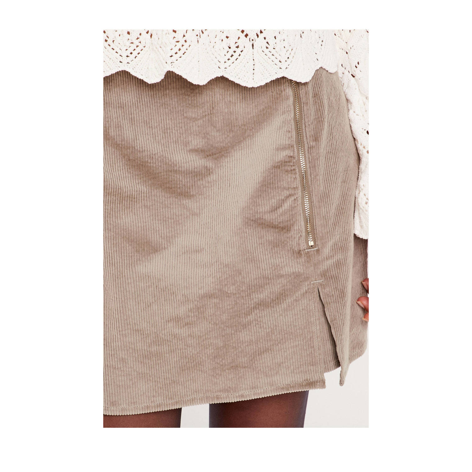 Cache skort grijsgroen