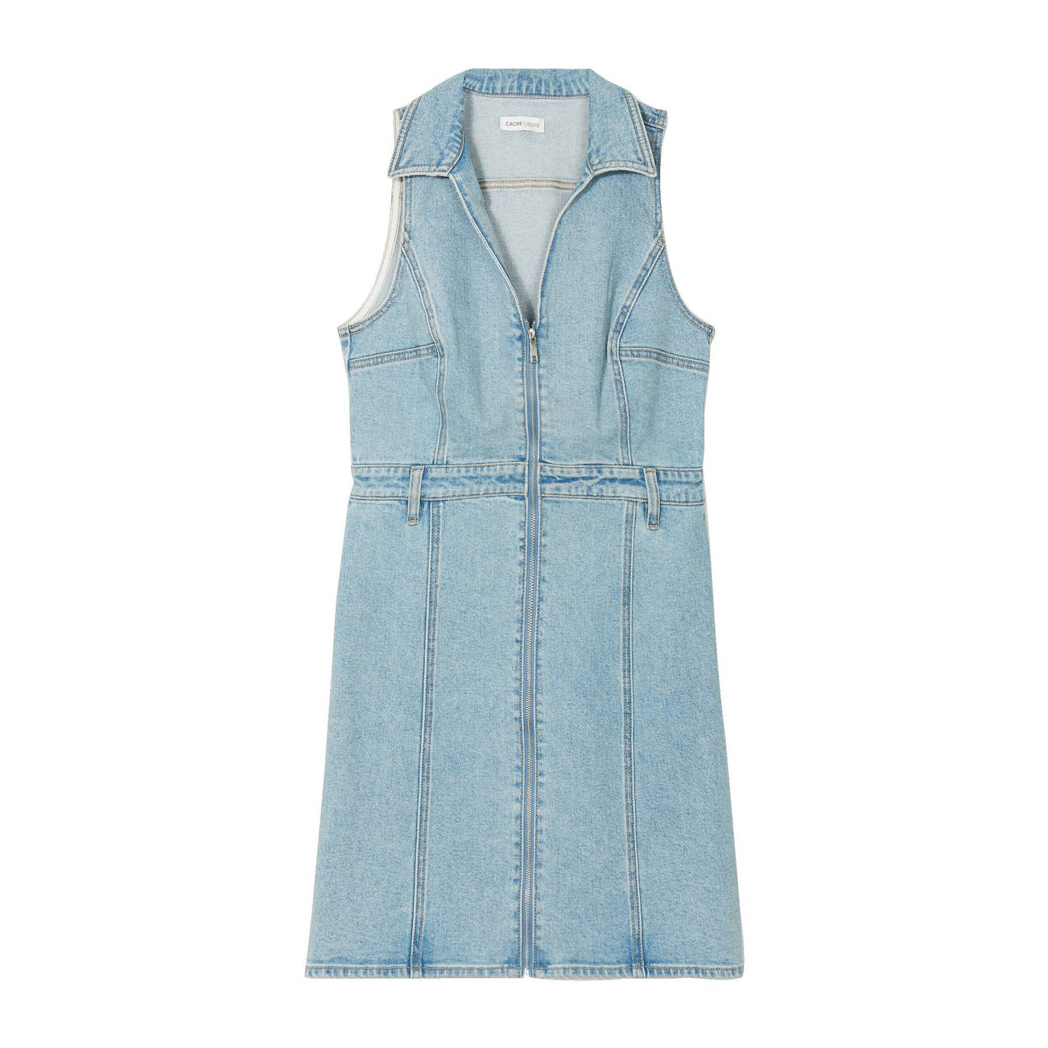 Cache spijkerjurk light blue denim