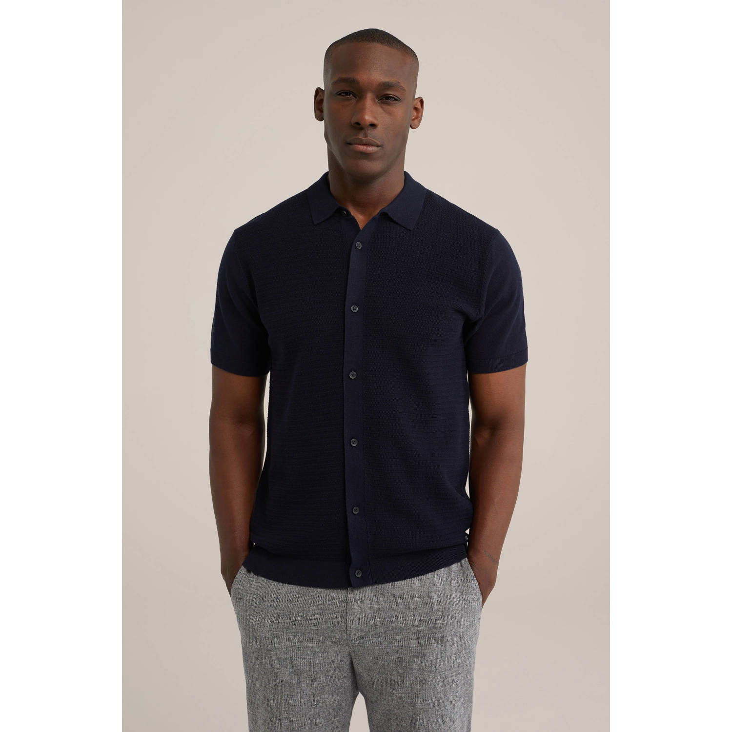 WE Fashion vest heavy blue