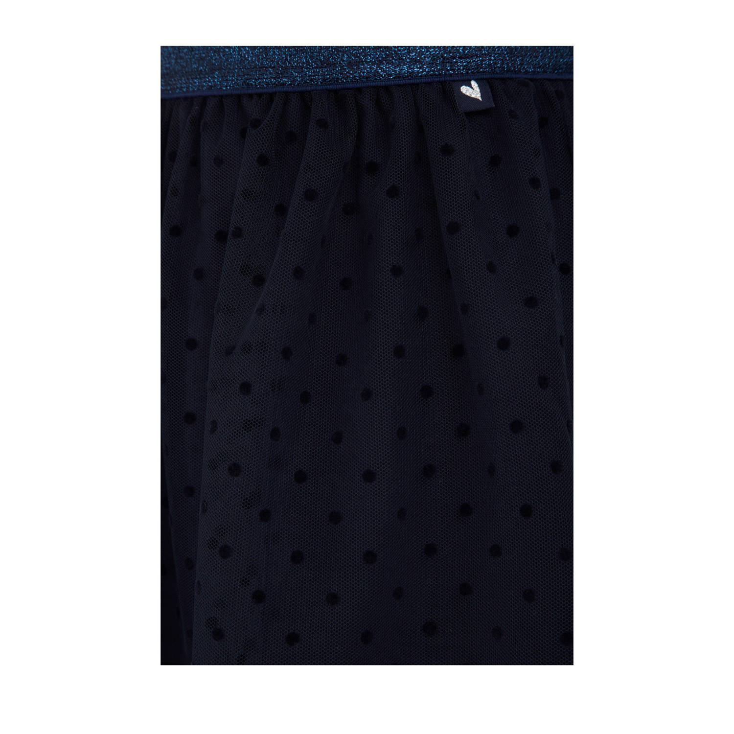 WE Fashion a-lijn rok donkerblauw