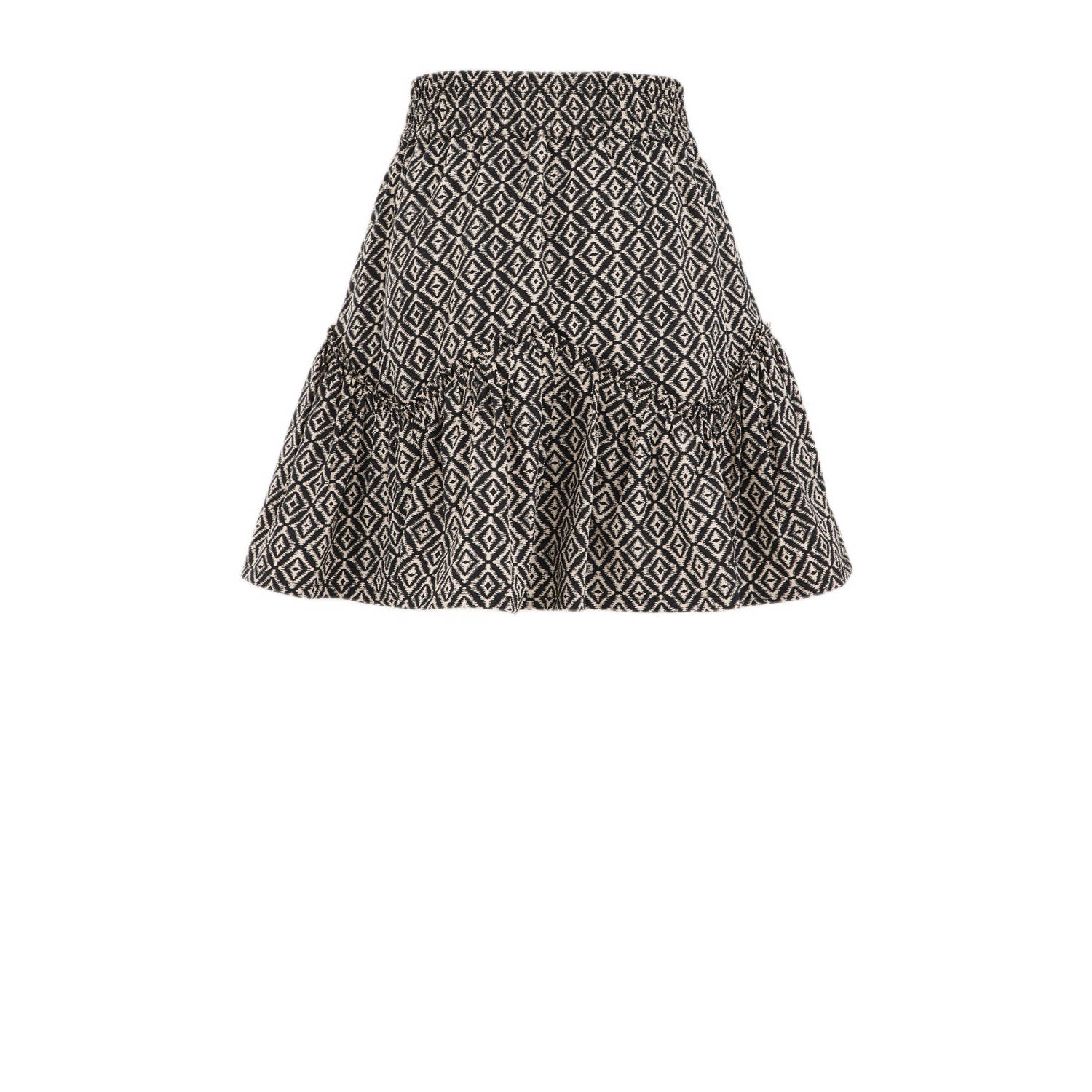 WE Fashion a-lijn rok zand