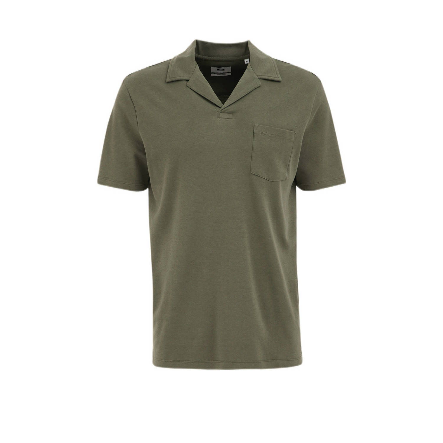 WE Fashion polo groen