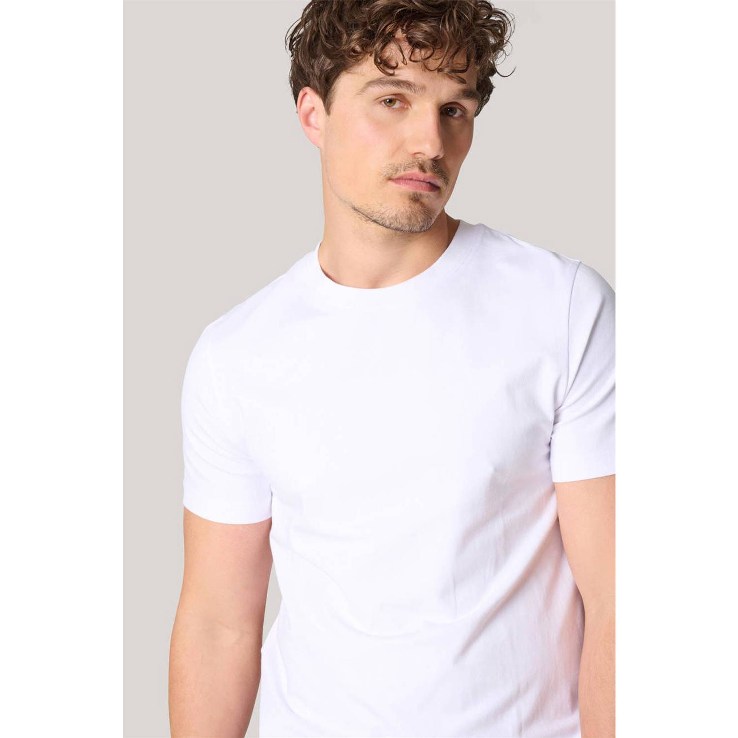 Shoeby regular fit T-shirt wit
